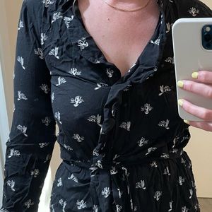 And Other Stories Cactus Wrap Dress